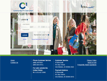 Tablet Screenshot of community1st.mycardinfo.com